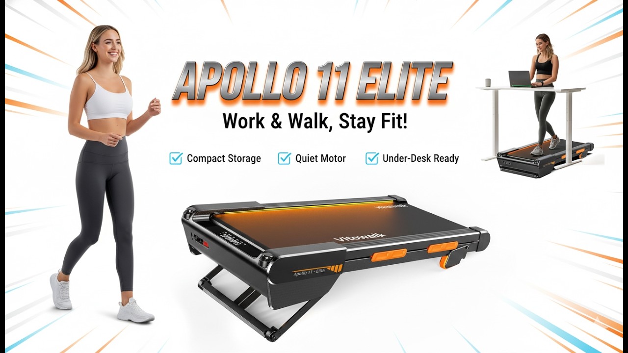 VITALWALK Apollo 11 Walking Pad Review – Smart Under-Desk Treadmill Worth It?