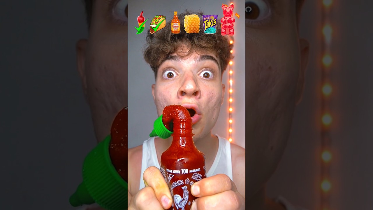Extreme Spicy Gummies ASMR!? 🥵