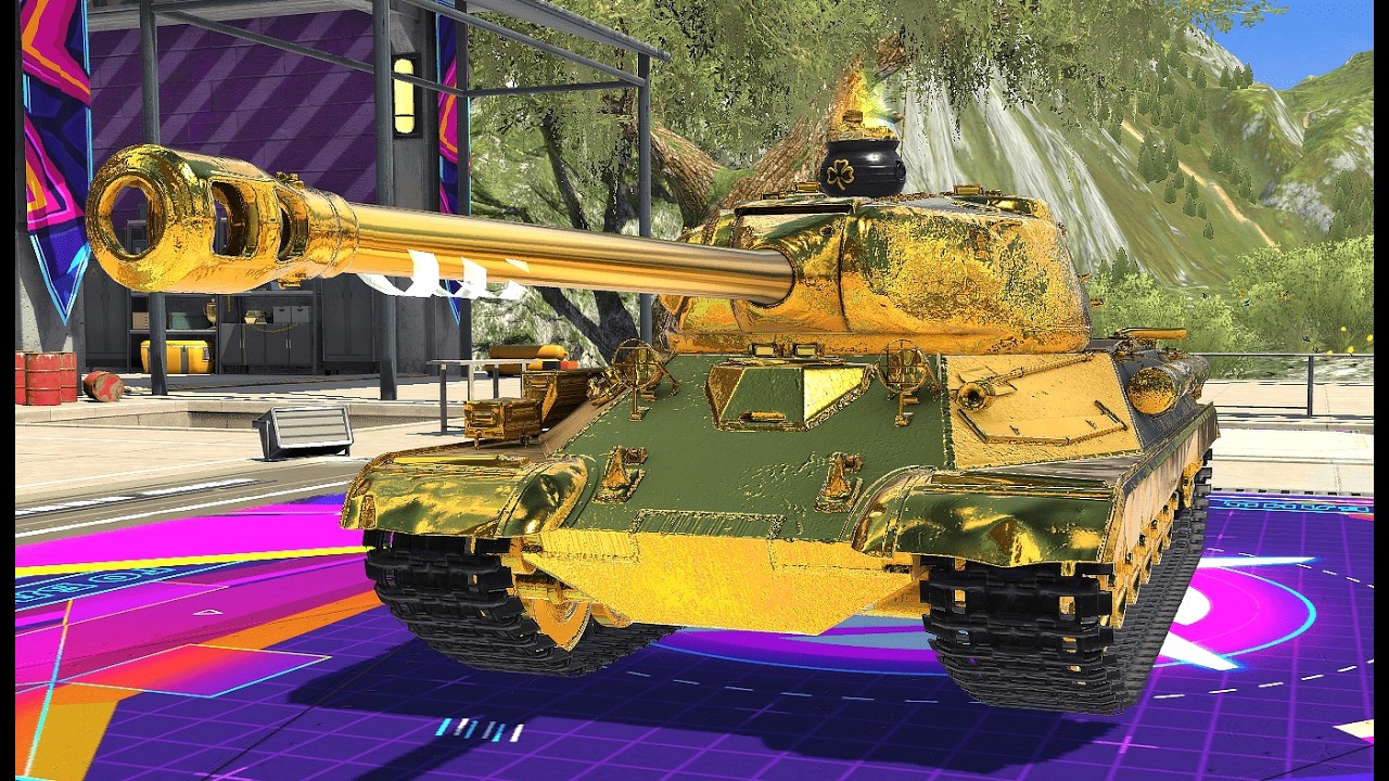 СТ-1 Gold - прощание со стоком( [Tanks Blitz]
