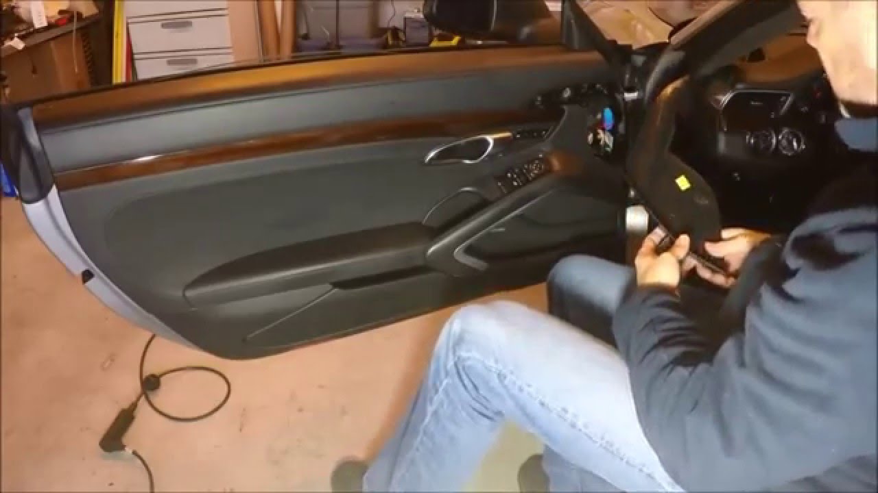 How To DIY Door Panel Removal Porsche 991 911 C4S 991.1