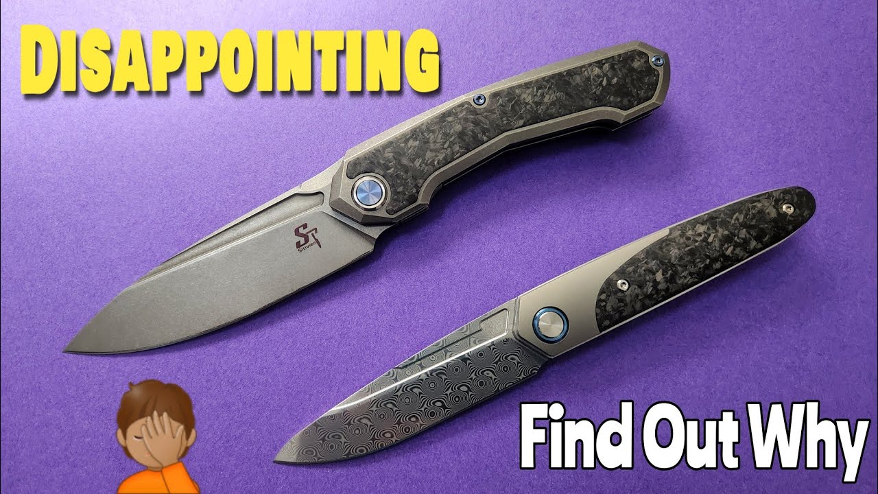 Awesome Looking Knives, Not So Amazing Quality Control. Sitivien ST999 Sitivien ST245  Overview