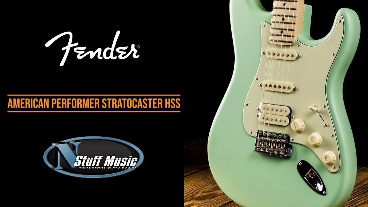 Fender American Performer Stratocaster HSS