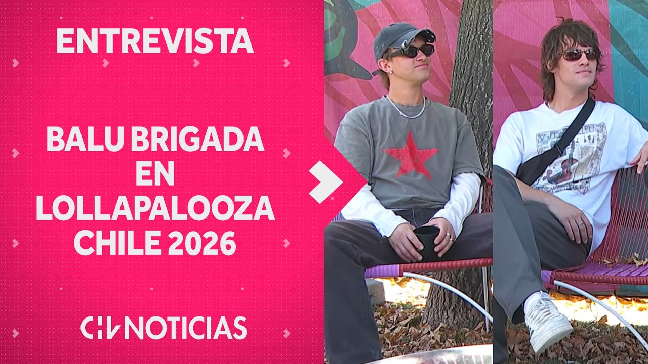 ENTREVISTA | La f&oacute;rmula de Balu Brigada para mezclar rock y groove en Lollapalooza Chile 2026