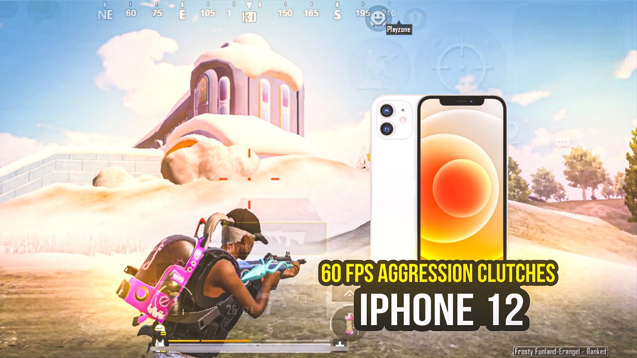 60 FPS AGGRESSION CLUTCHES • IPHONE 12 • BGMI 🔱