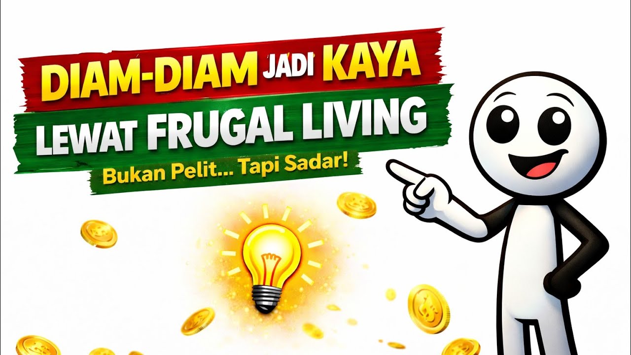 🔥 CARA DIAM-DIAM JADI KAYA LEWAT FRUGAL LIVINGBukan pelit… tapi sadar!