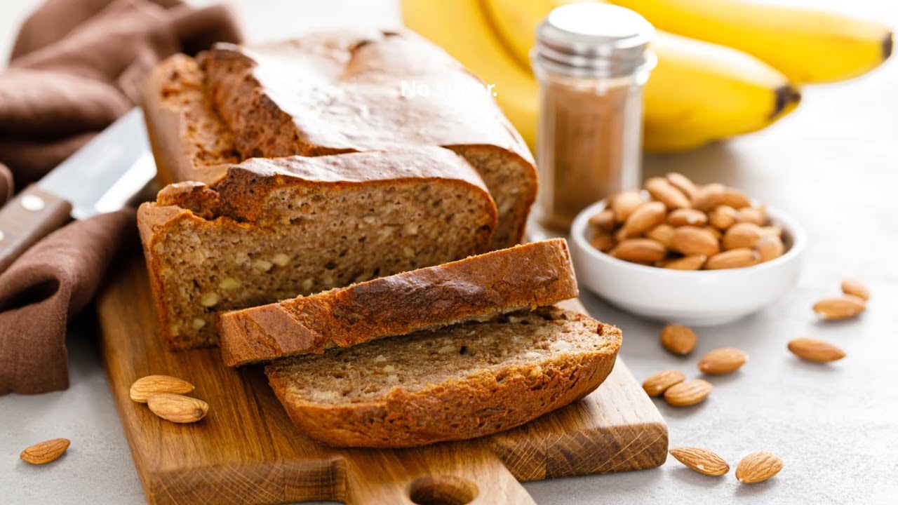 Healthier and Light Banana Bread (No Sugar Added) | Simple, Gut-Friendly Baking Over 40