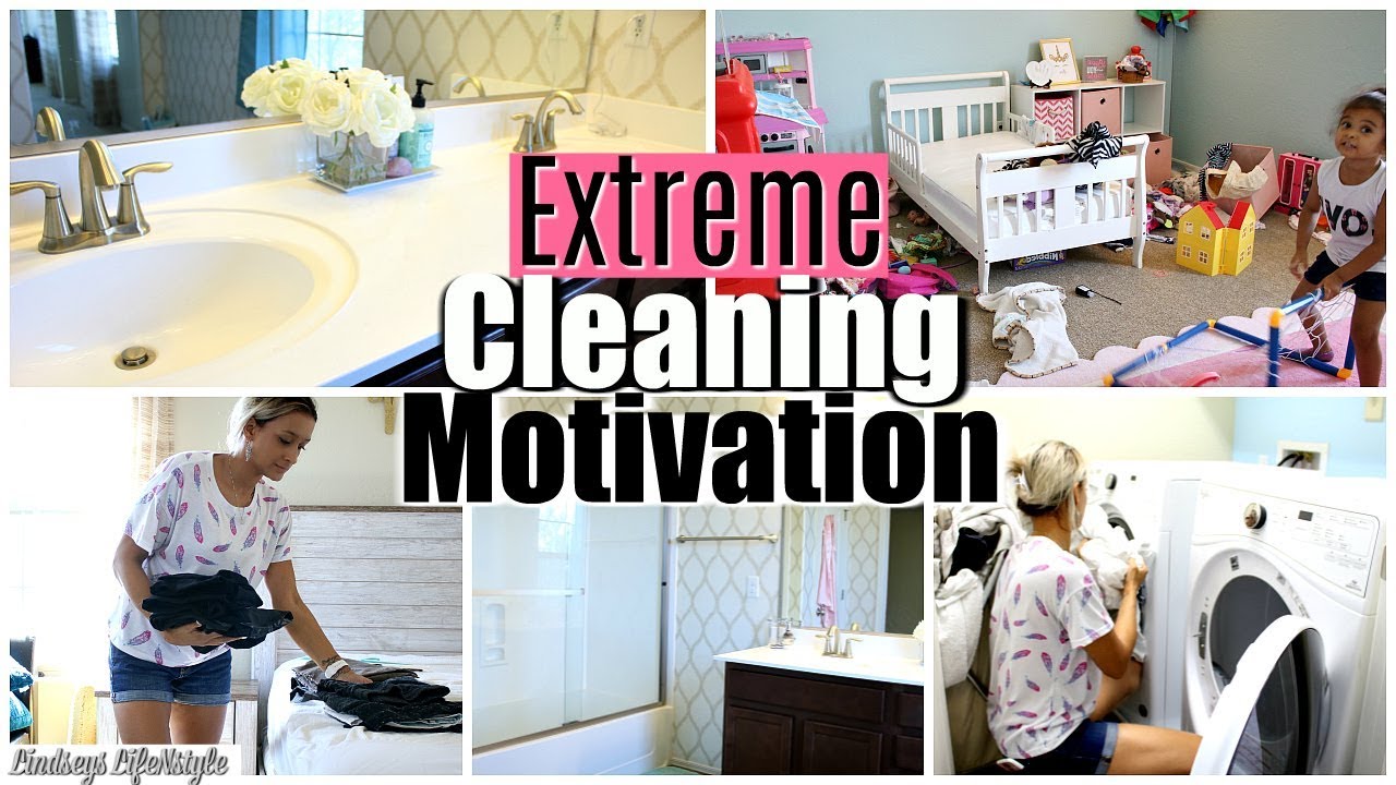EXTREME CLEANING MOTIVATION | CLEAN WITH ME 2018 | SPEED CLEANING MY HOUSE