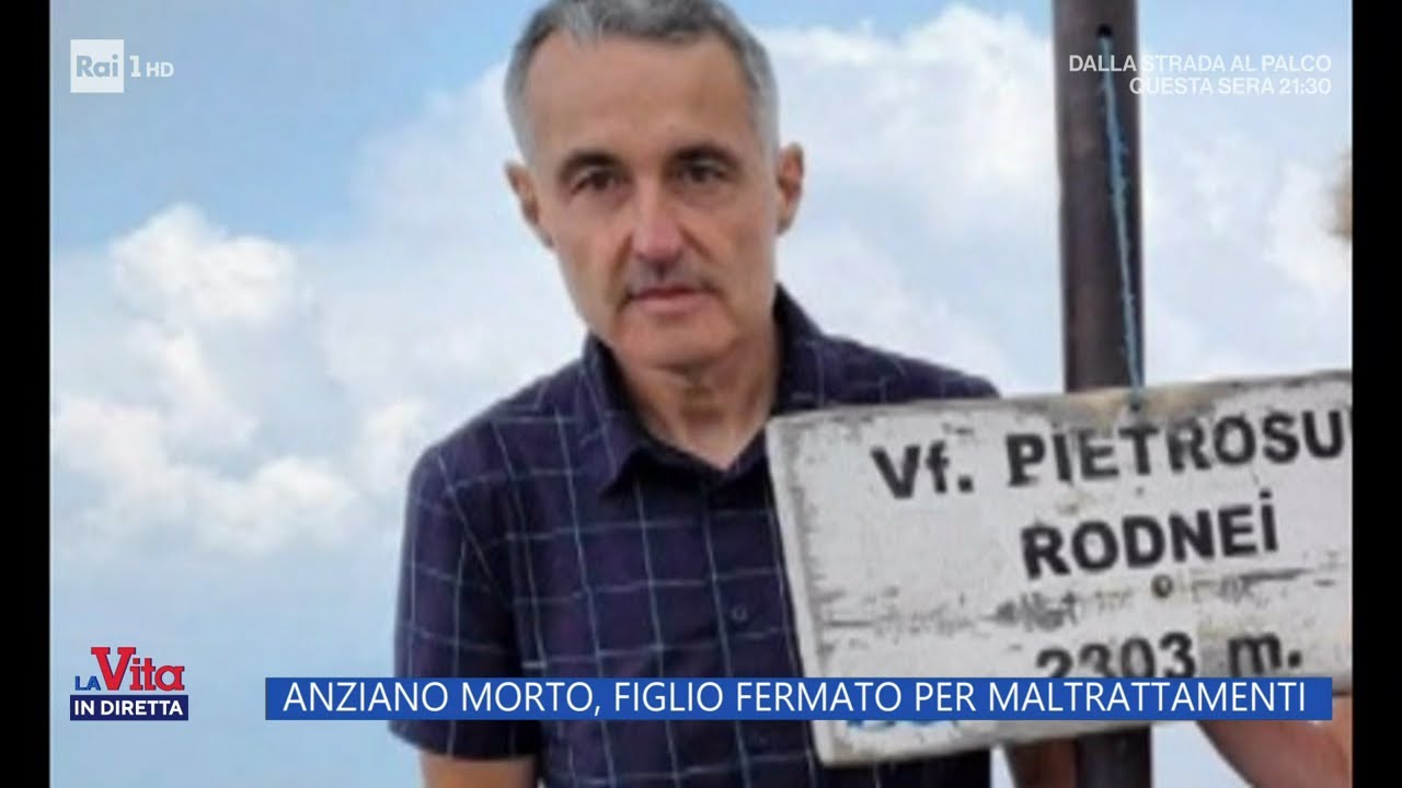 Anziano morto, figlio fermato per maltrattamenti - La Vita in diretta 31/01/2025