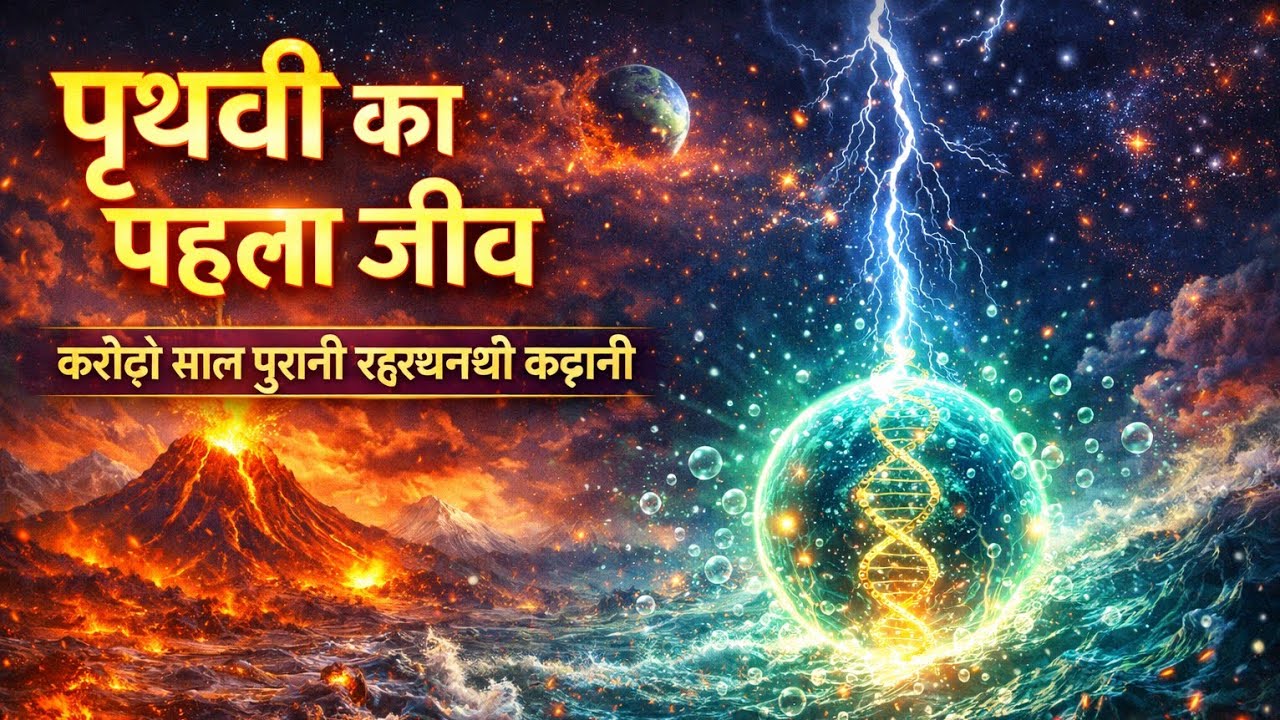 क्या आप जानते हैं पृथ्वी का पहला जीव कौन था? 🤯 | Life Origin Story