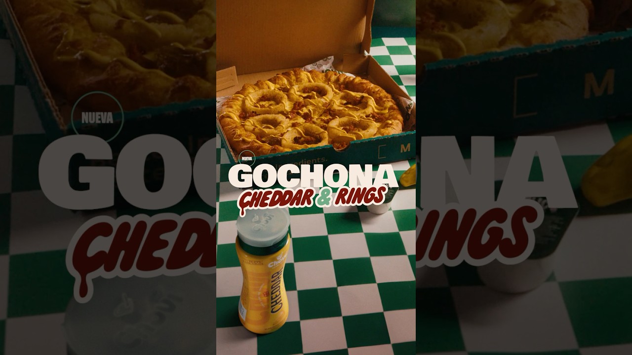 NUEVA GOCHONA CHEDDAR & RINGS | en Papa Johns.