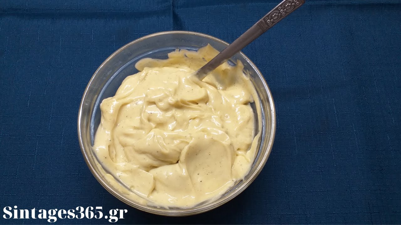 Μαγιονέζα σπιτική (συνταγή)