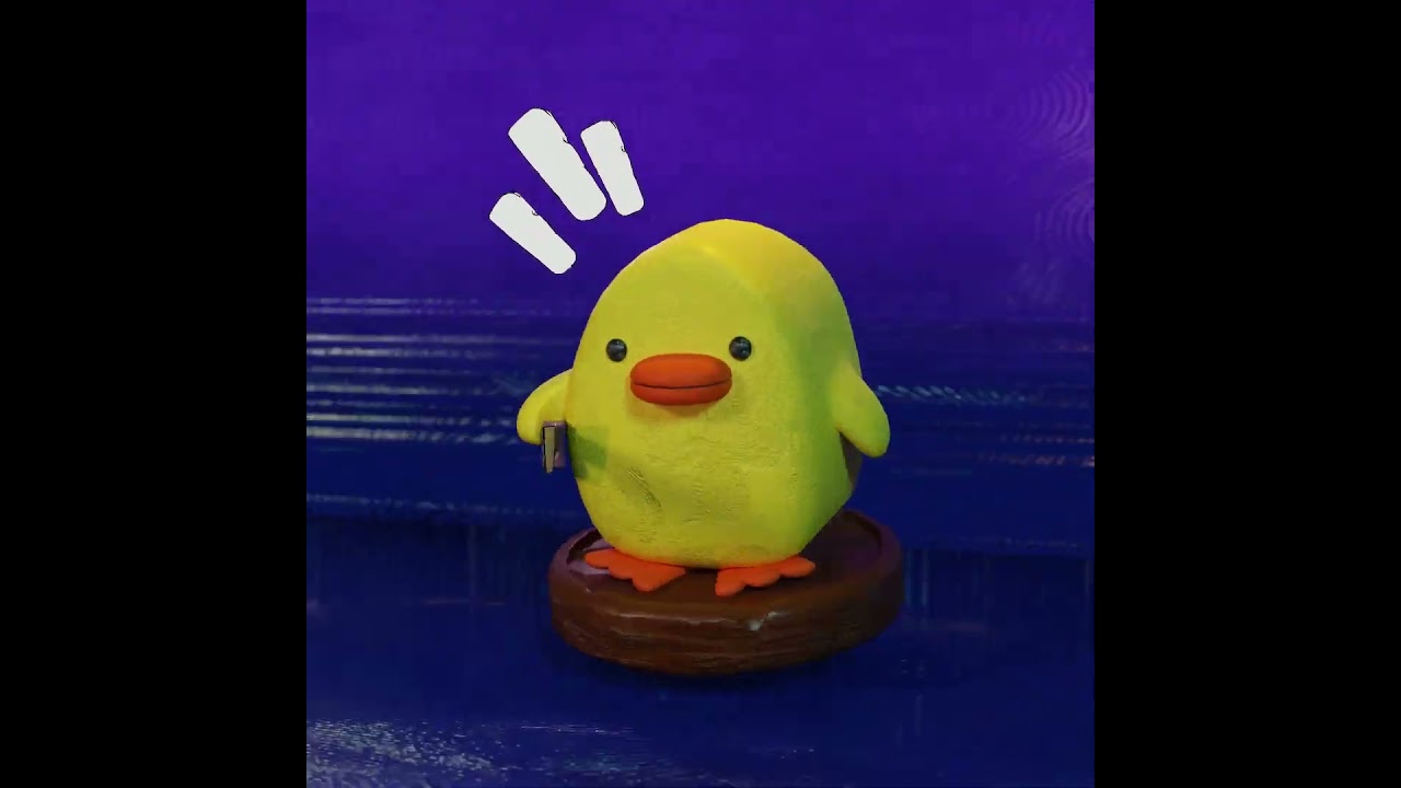 Little duck en Blender / Patito en Blender