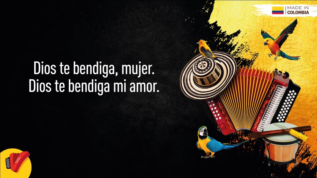 Esposa M&iacute;a, Otto Serge & Rafael Ricardo, Video Letra - Sentir Vallenato