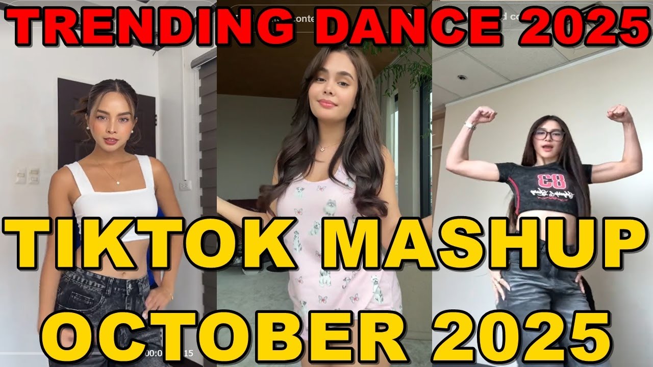 TIKTOK DANCE MASHUP OCTOBER  2025 || TIKTOK DANCE TREND 2025