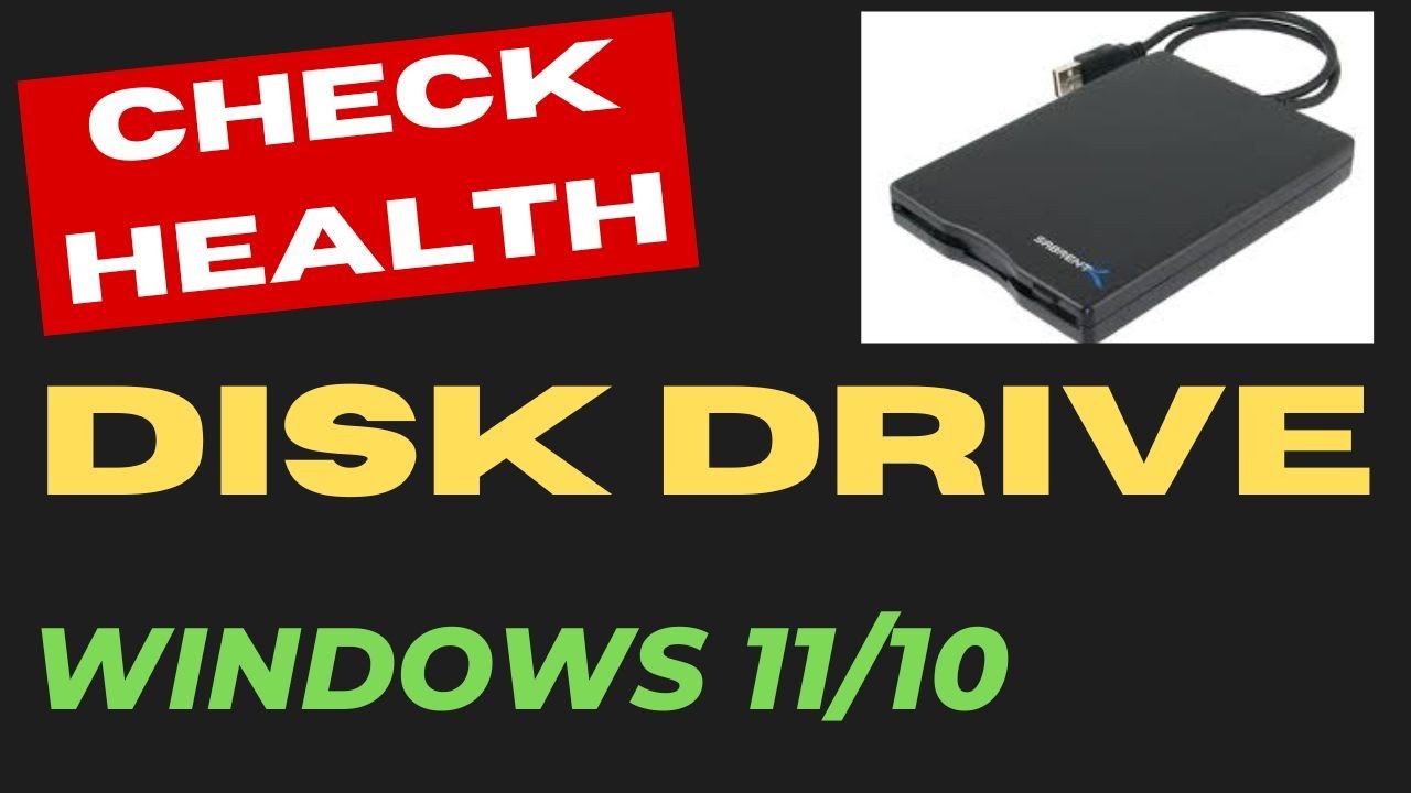 Check Disk Drive SSD Health in Windows 11 / 10