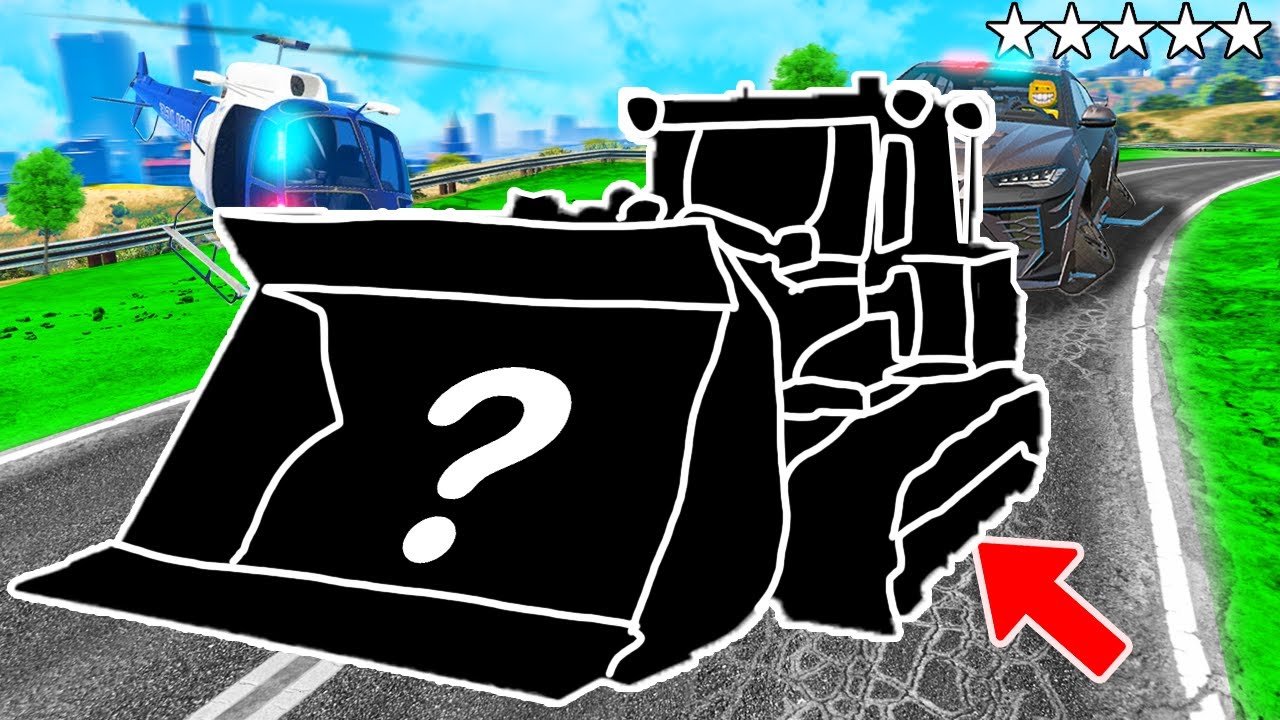 POLIZEI verfolgt ZUFÄLLIGE TRAKTOR AUTOS in GTA 5! (Polizei vs. Dieb)