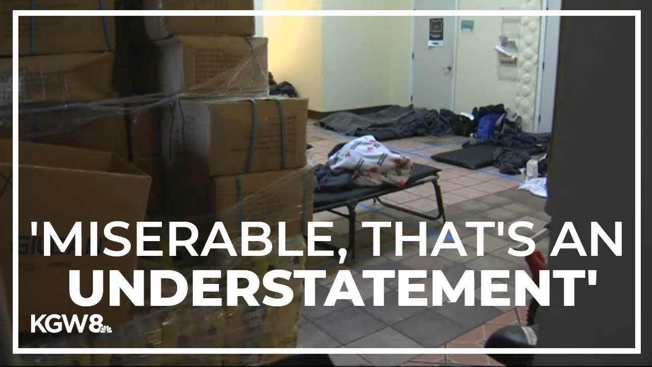 Portland cold weather shelters welcome people inside as ice storm arrives