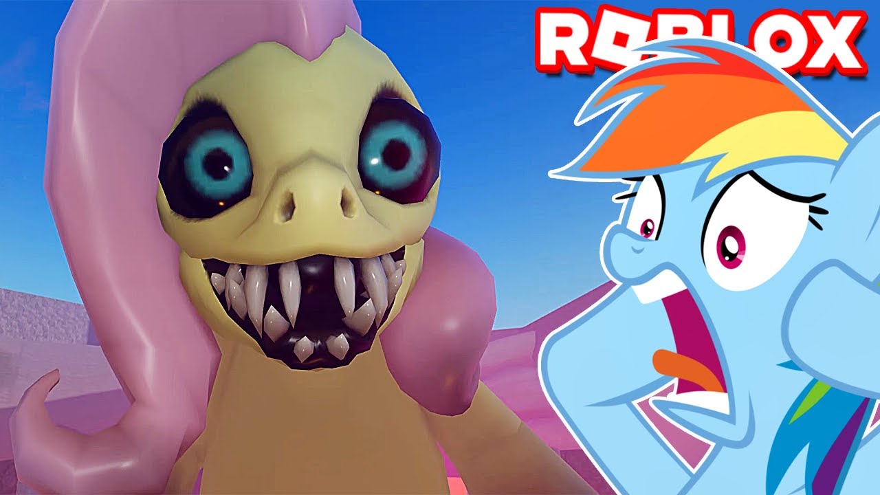 RAINBOW DASH ESCAPANDO das PÔNEIS DO MAL na FÁBRICA DE PÔNEI (Roblox) #LuliRarity