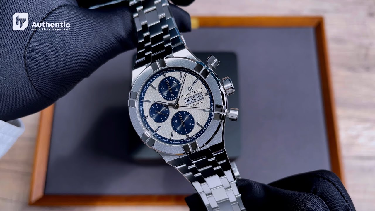 Maurice Lacroix Aikon Chronograph AI6038-SS002-131-1 #AI6038SS0021311 | HP Authentic Watch