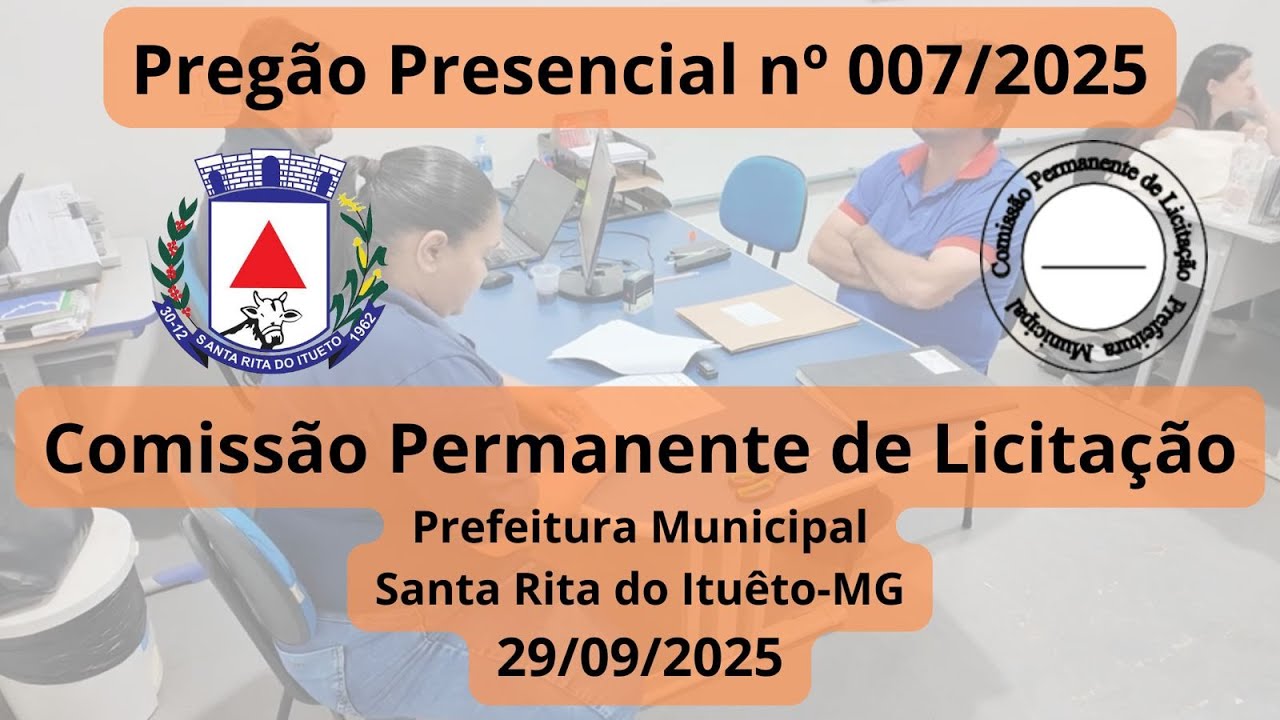 Pregão presencial nº. 007/2025