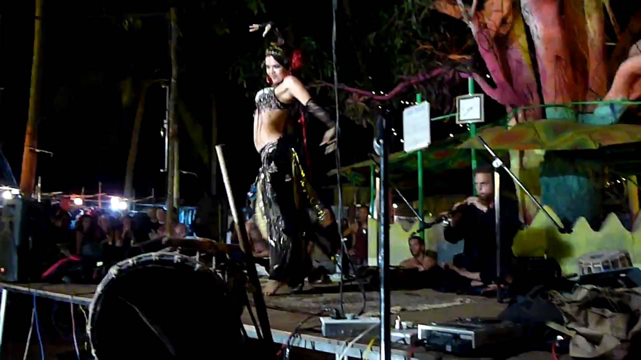 Belly Dance Hilltop Market Goa India