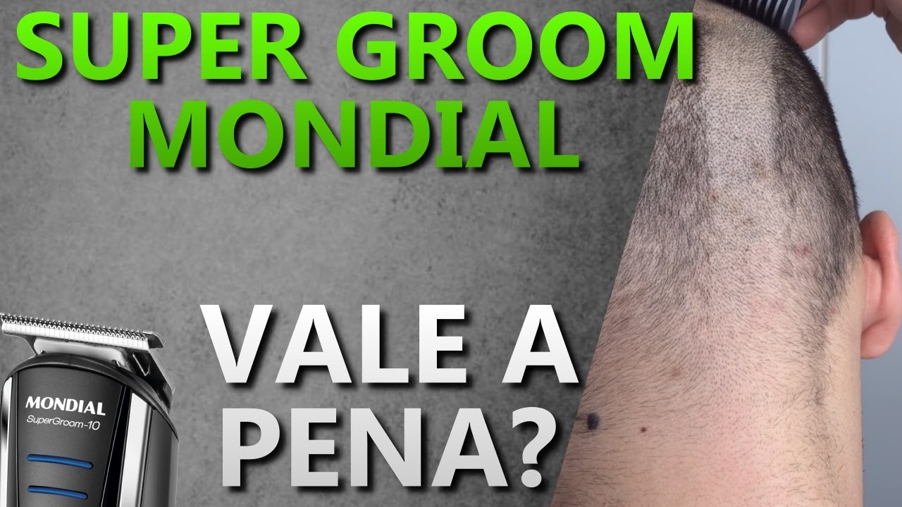 Aparador de Pelos Mondial Super Groom | MUITO COMPLETA 2021