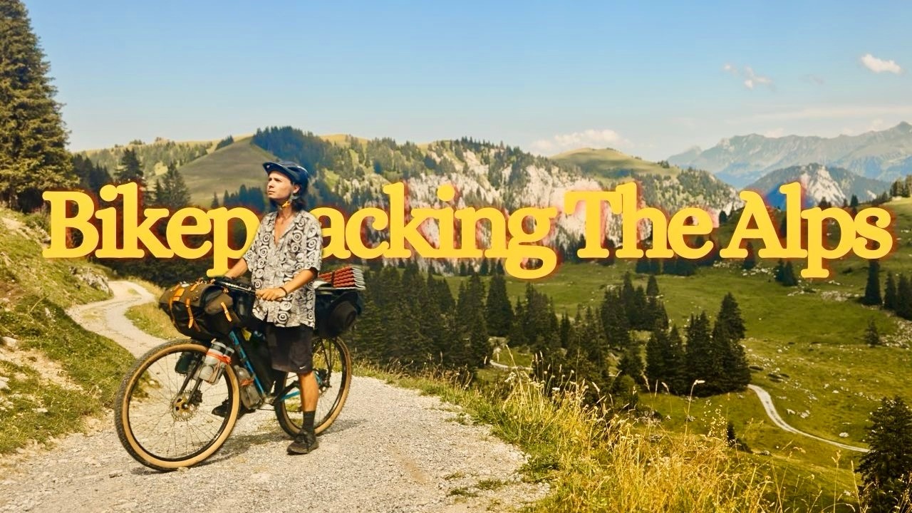 Cycling Across the Alps - A Silent Bikepacking Adventure