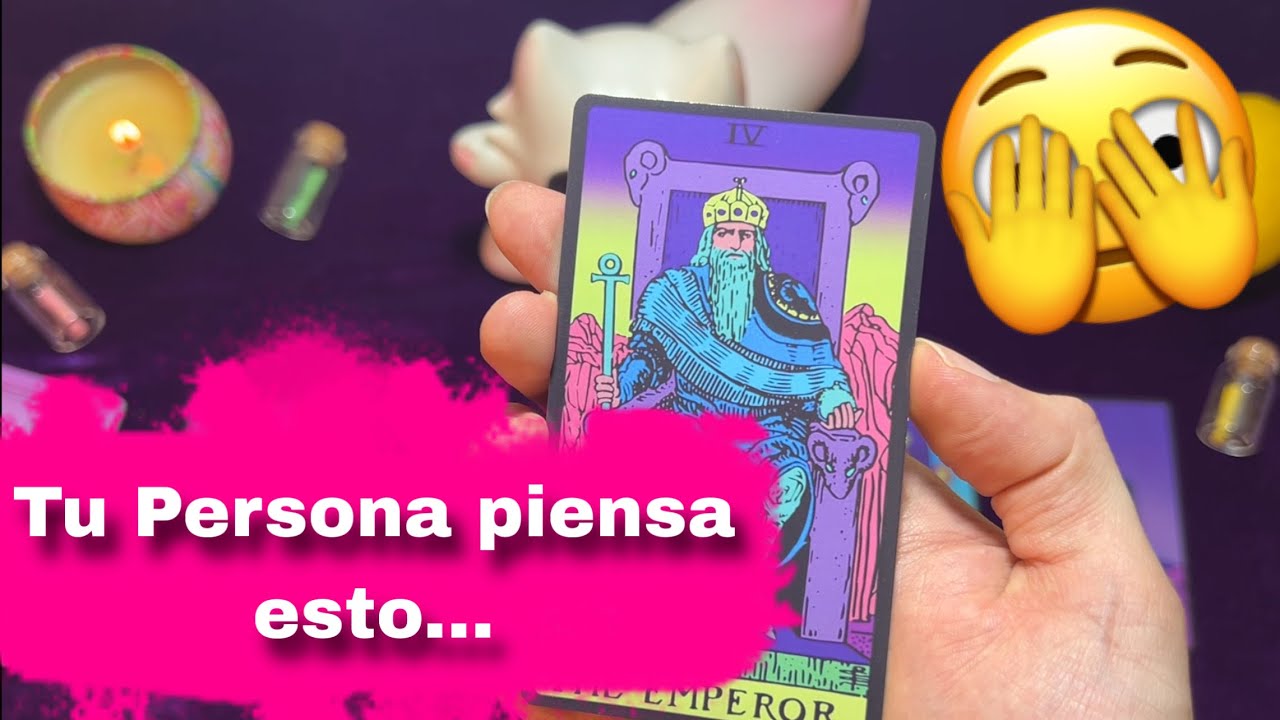 ¡Piensa en una persona y te diré qué SIENTE por ti! ✨💖TAROT INTERACTIVO✨🔮