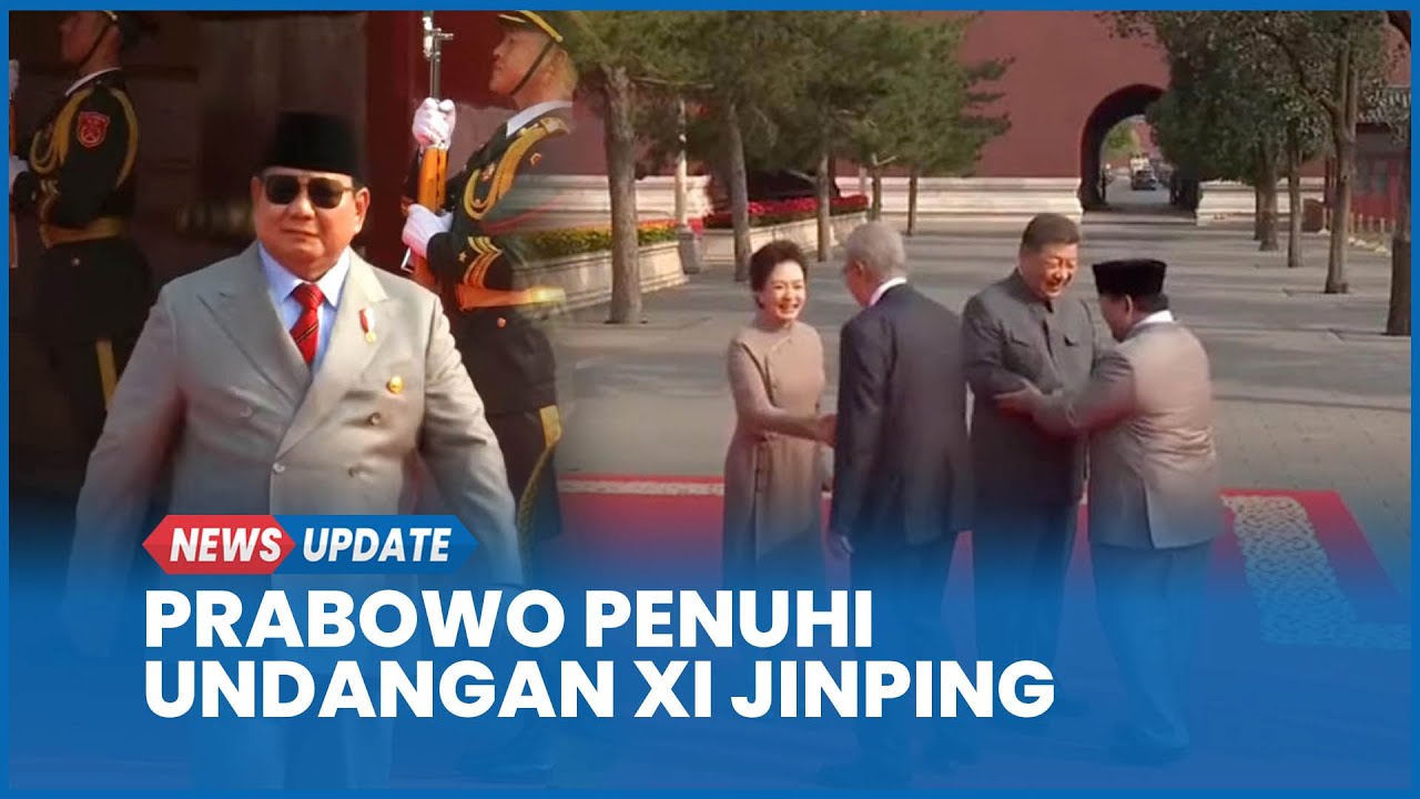 Prabowo Terbang ke China Penuhi Undangan Xi Jinping