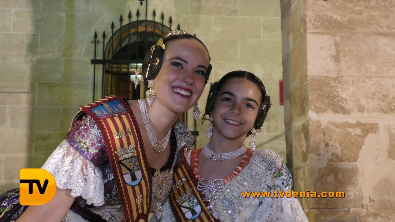 Melani Ivars i Carla Vinaroz son elegides Falleres Majors de Dénia 2018