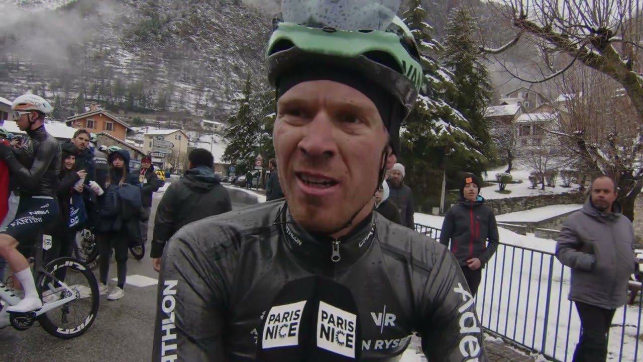Cees Bol - Interview at the finish - Stage 7 - Paris-Nice 2026