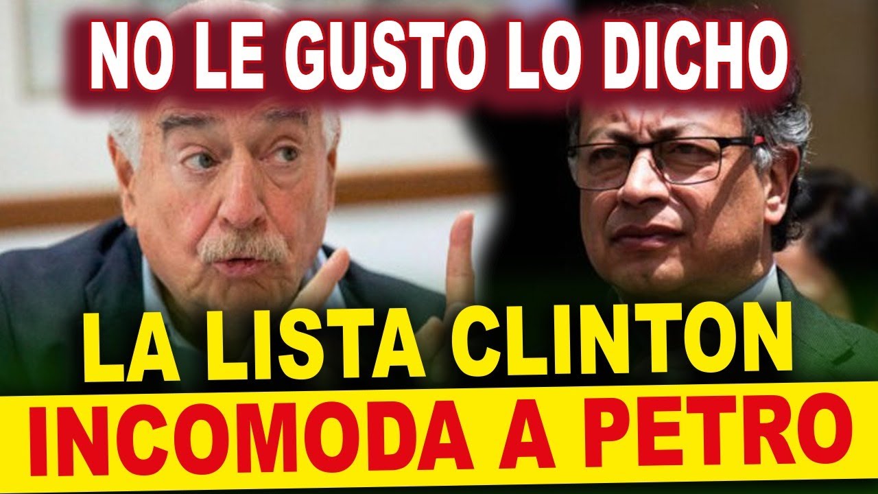 PETRO Y PASTRANA SE ENFRENTAN POR CONTRATO DEL ESTADO Y LISTA OFAC