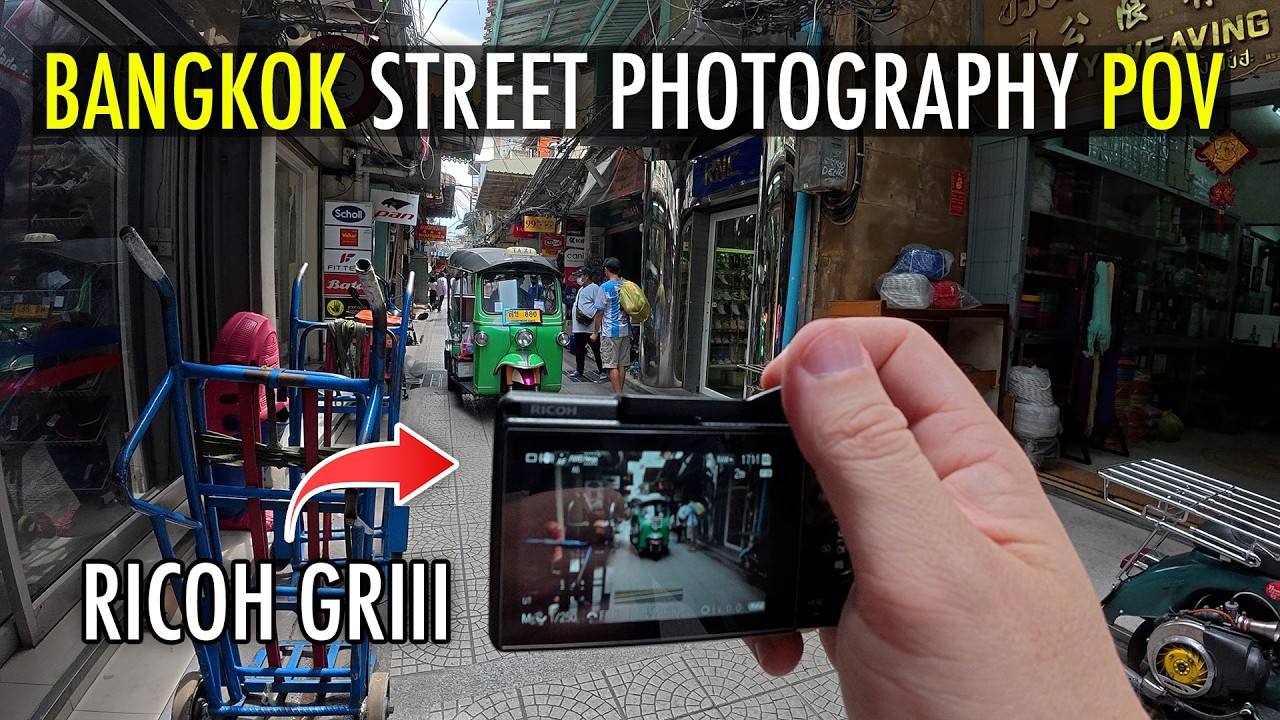 Epic POV Street Photography Bangkok China Town - Ricoh GRIII
