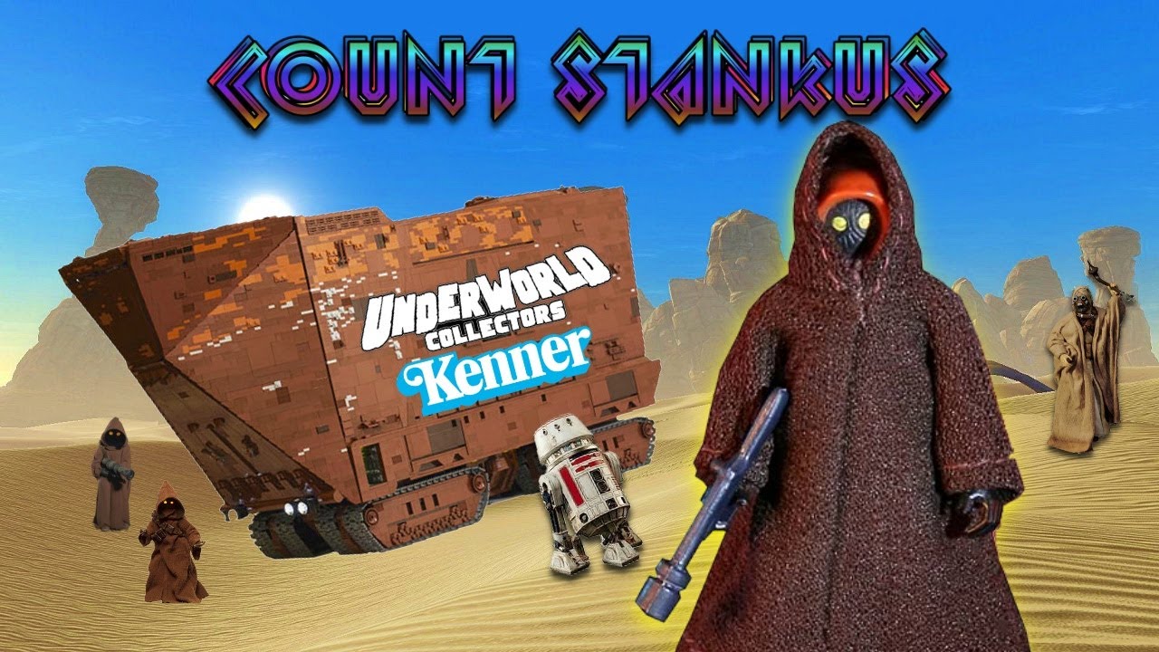Kenner Star Wars Jawa Action Figures & Rare Plastic Cape Variant - 400