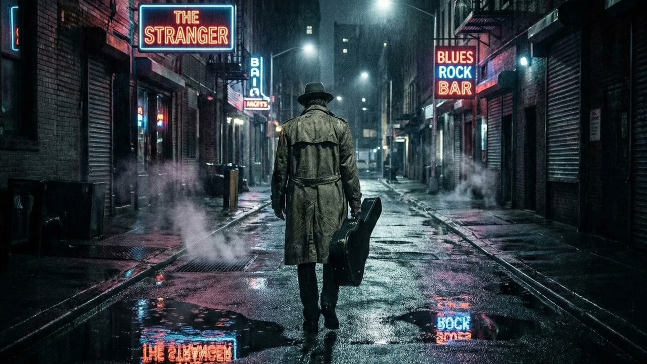The Stranger | Powerful Blues Rock (Gary Moore Style) 🎸🔥