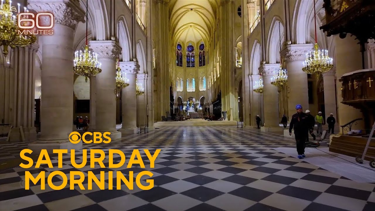 "60 Minutes" takes early look at a repaired Notre Dame Cathedral