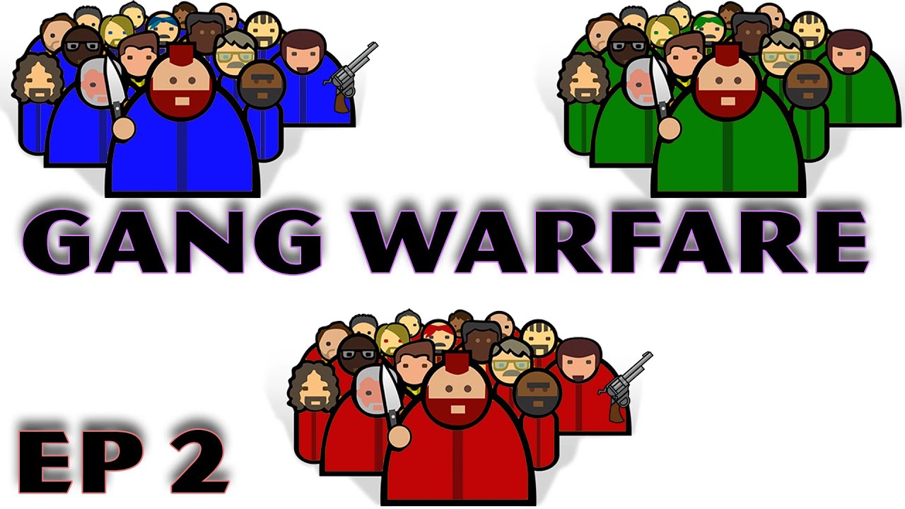 Prison Architect Advanced Gang Warfare | Day 4-6
