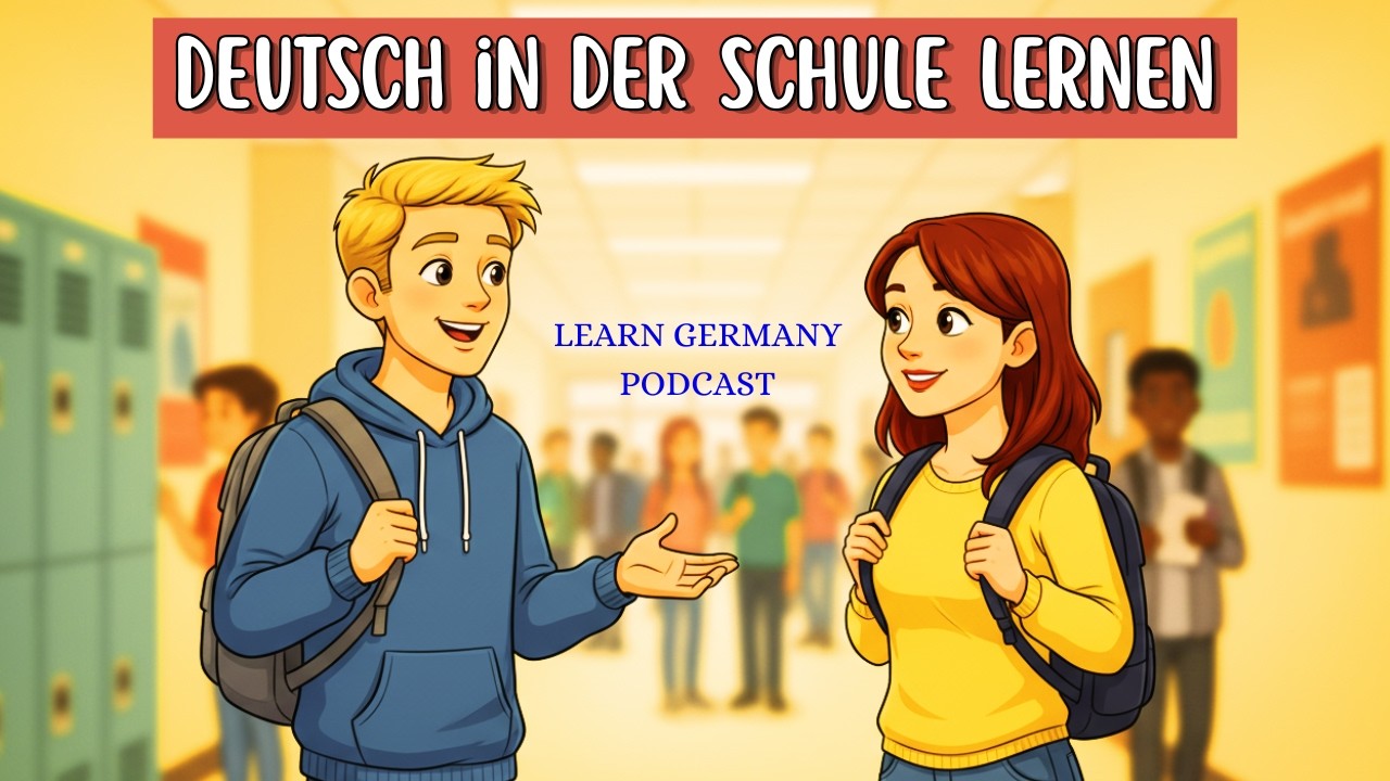 Learn German at school for Beginners | Daily German Conversations & Practice | Learn Languages Today