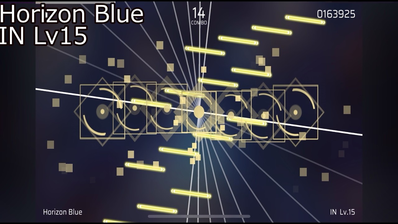【Phigros】Horizon Blue｜IN Lv15｜スマホプレイ