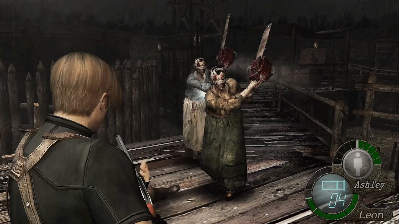 Resident Evil 4 (PS5) - The Bella Sisters Boss Fight  | NO DAMAGE |