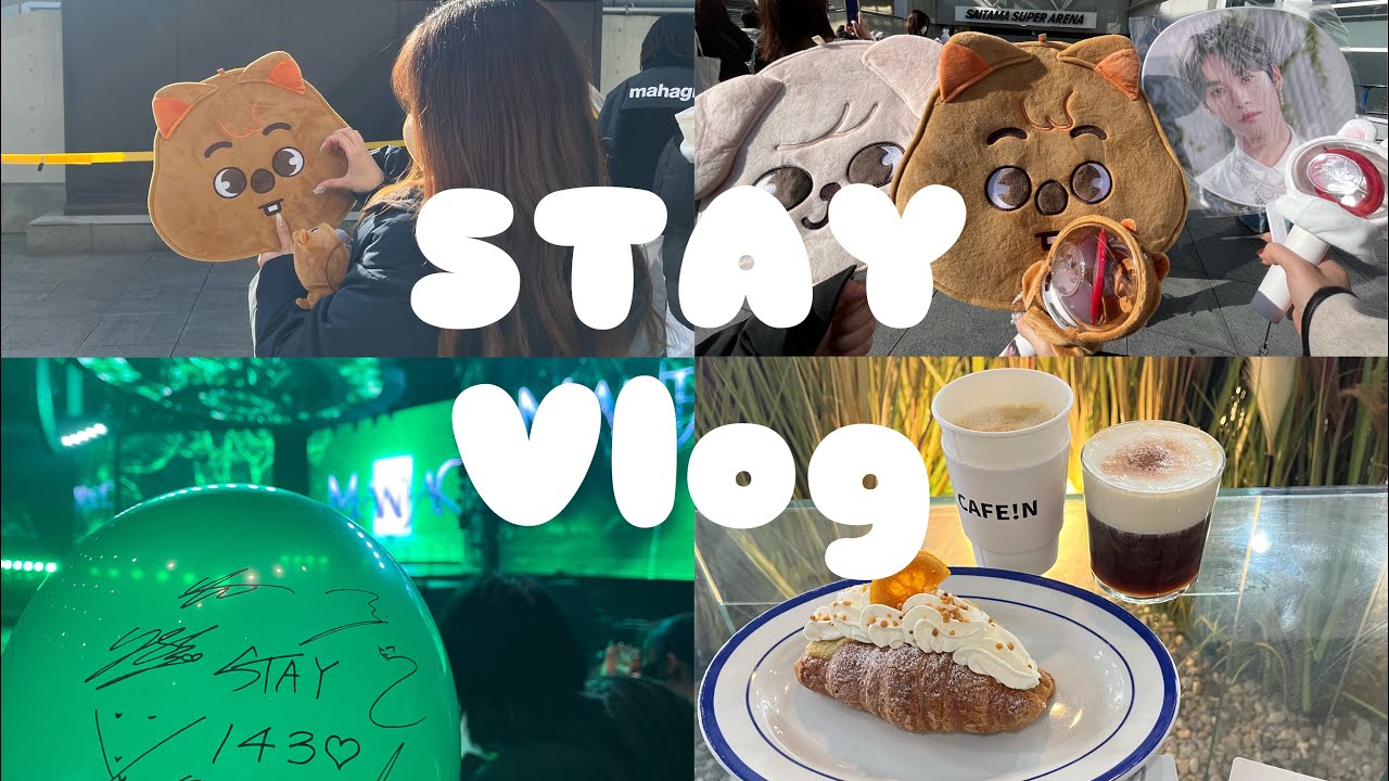 【Vlog】straykids | MANIAC ENCORE in JAPANさいたま公演 | STAY備忘録 | 東京観光