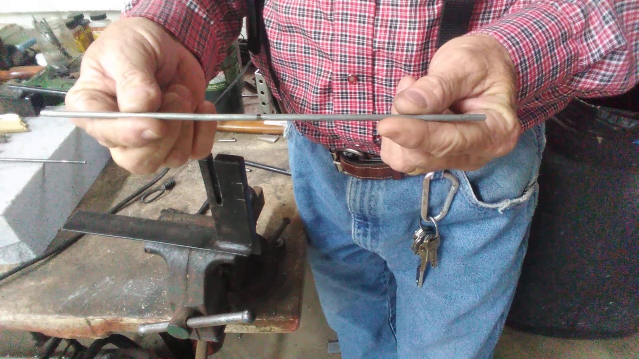 trapping:how to make snare swivels