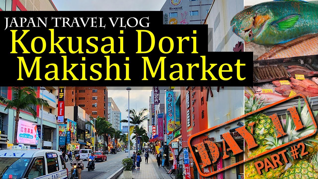 Okinawa Shopping Street 🌴🛍️ Experience (Things to do in Kokusai Dori & Makishi Market)