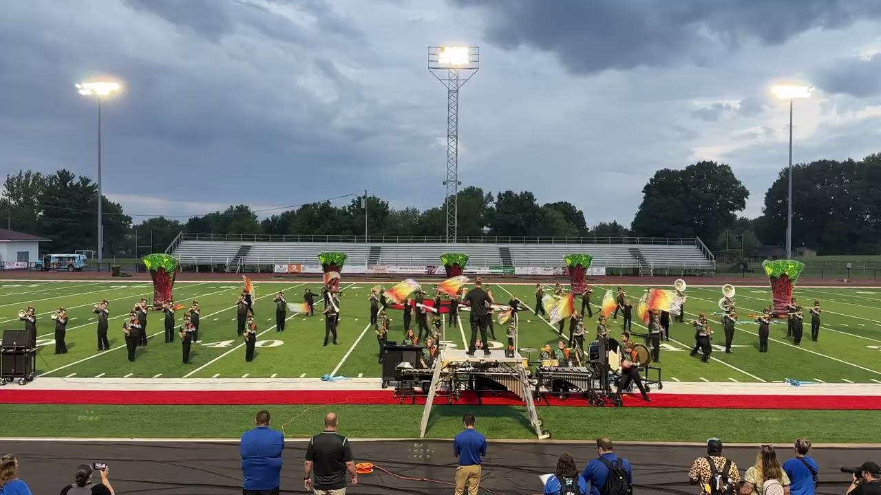 Simon Kenton High School marching band 2025 “Pulse of the wild” at Colerain High School.