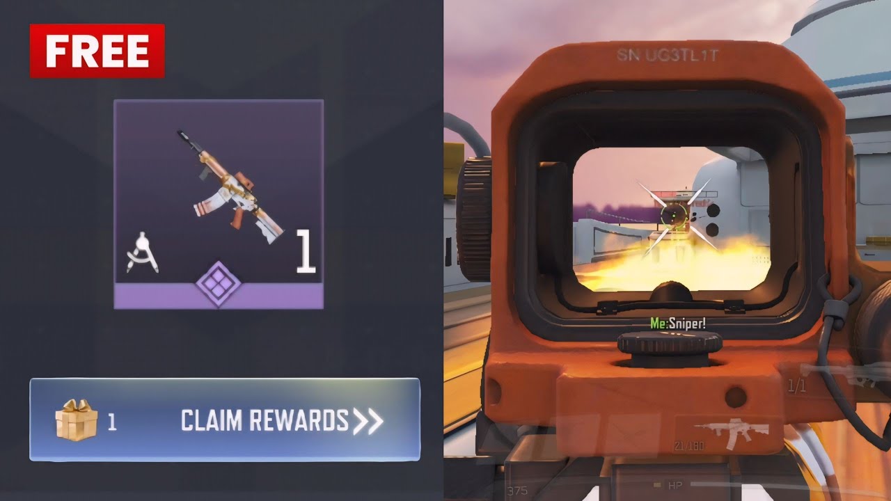 CLAIM FREE XM4 - CLEANUP CREW + UNIQUE SIGHT