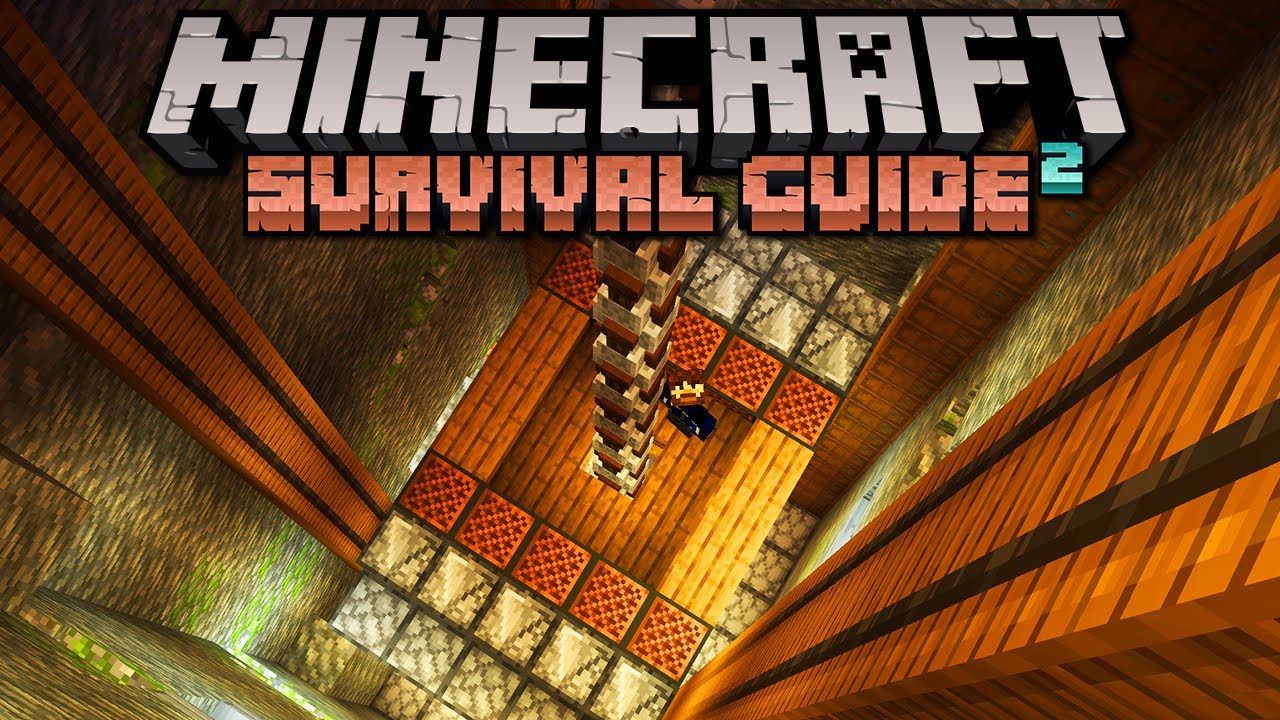 Рабочий подъёмник из редстоуна! ▫ Руководство по выживанию в Minecraft (обучение 1.18, игра) [S2E95]