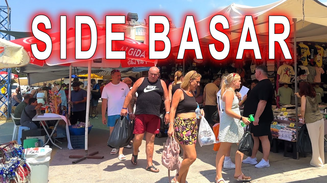 ANTALYA SiDE REPLICA BAZAAR. Side Samstag markt stadt.Türkei 2024 #sideturkey  #bazaar