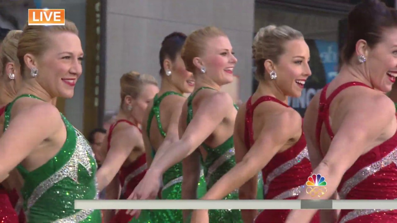 Смотрите выступление Rockettes «New York at Christmas» в прямом эфире на TODAY 2017