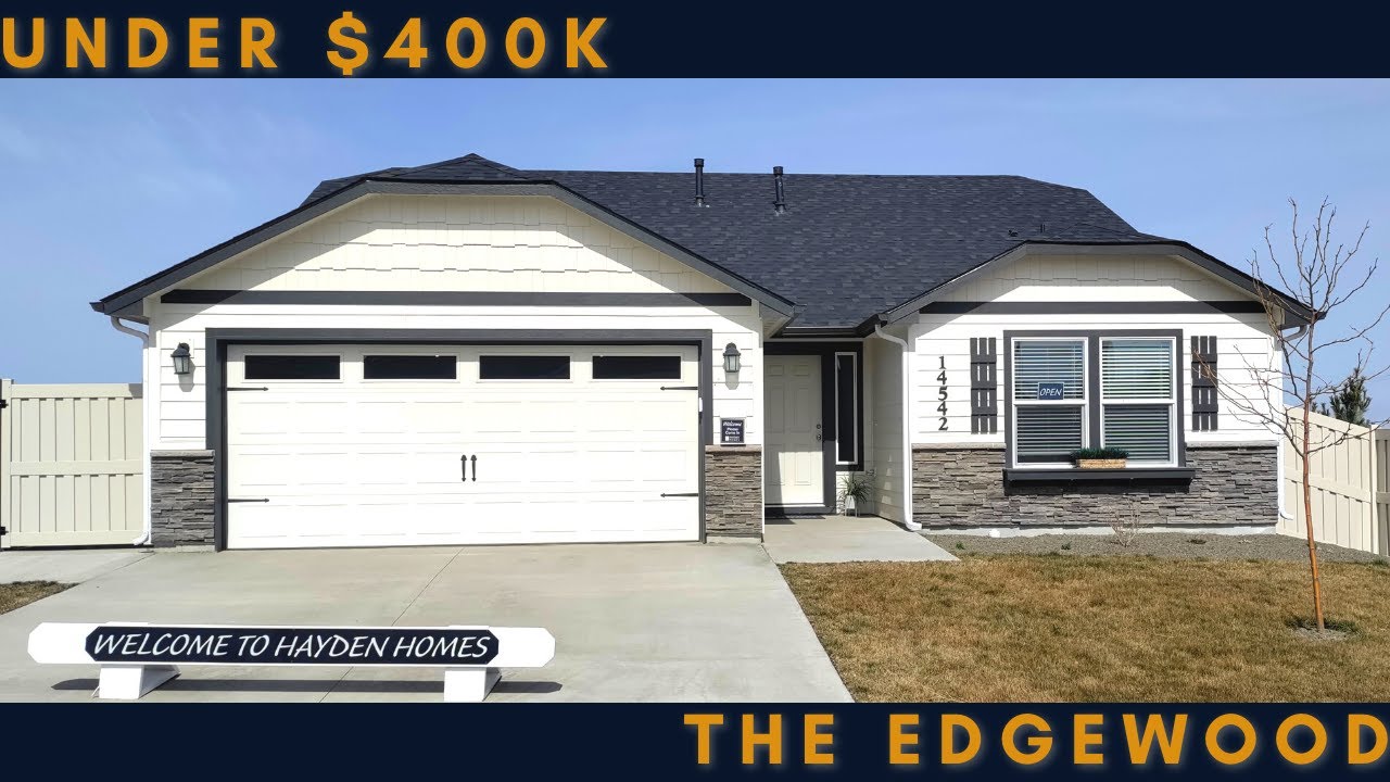 House Under $400k: The Edgewood by Hayden Homes - Caldwell, Idaho