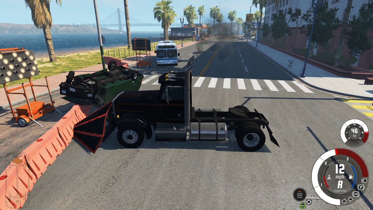 Beamngdrive video jäkligt kul bil spel!